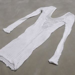 Fishnet dress